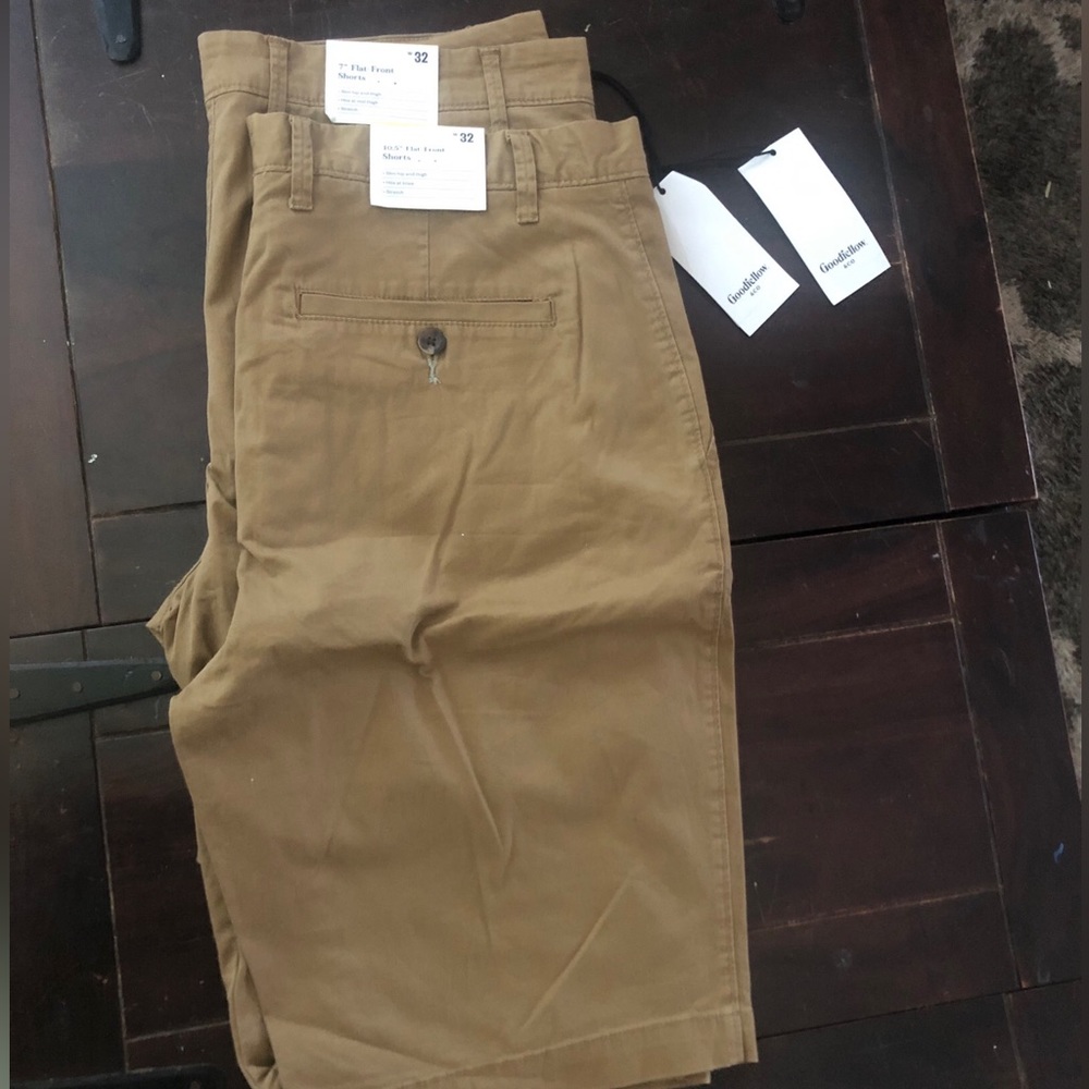 Goodfellow Men’s Shorts 32 Lot NWT